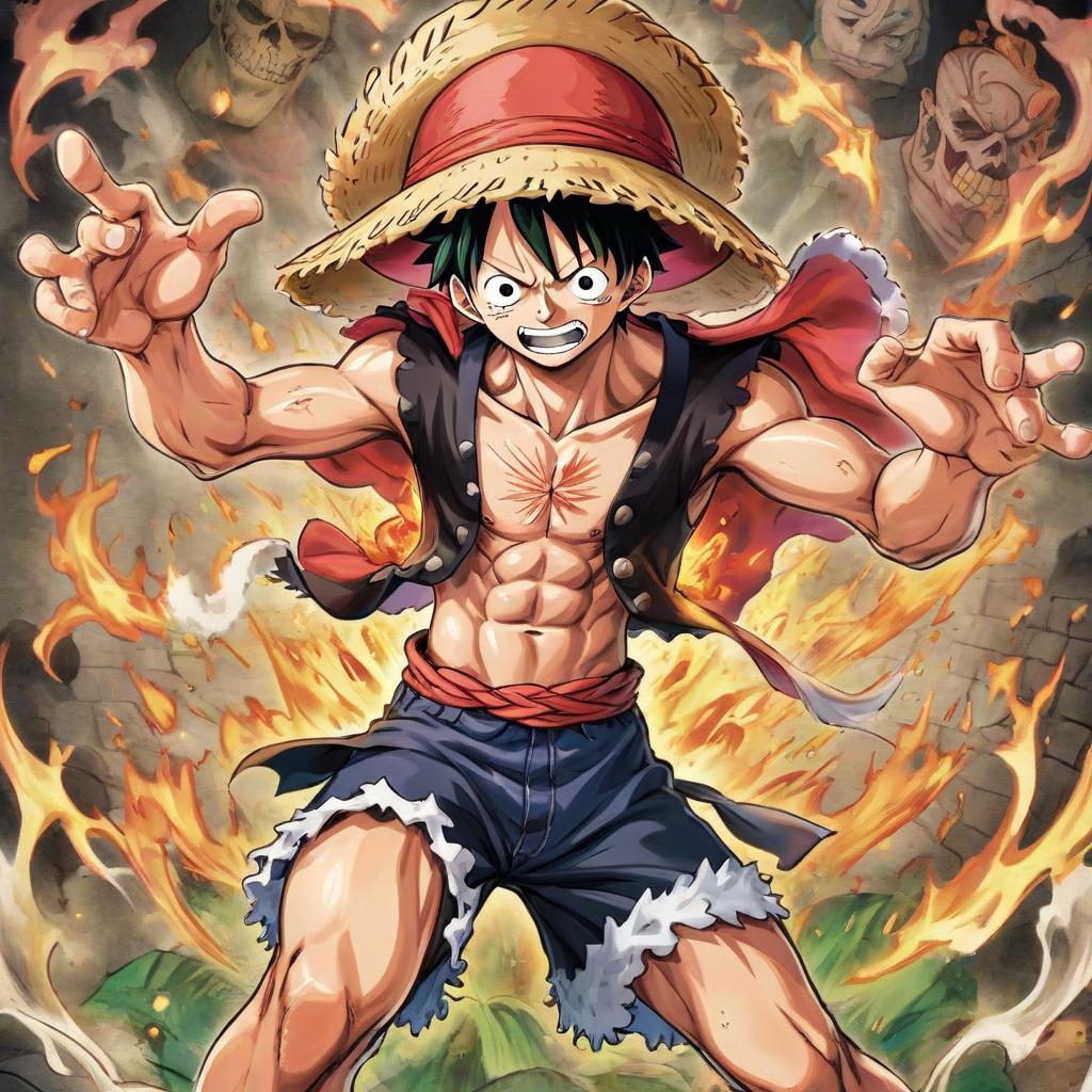  role playing game (rpg) style fantasy character from the anime "one piece" rosinant . detailed, vibrant, immersive, reminiscent of high fantasy rpg games