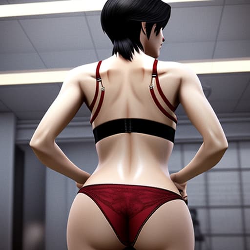  Ada Wong in a thong