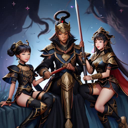  Black myth Wukong four sisters,