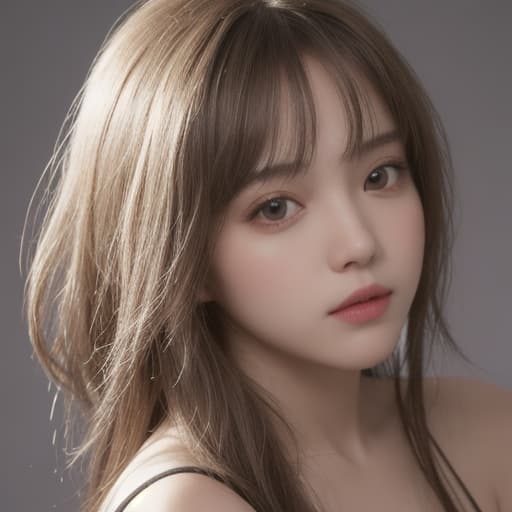  girl, best quality, solo, headshot, simple background