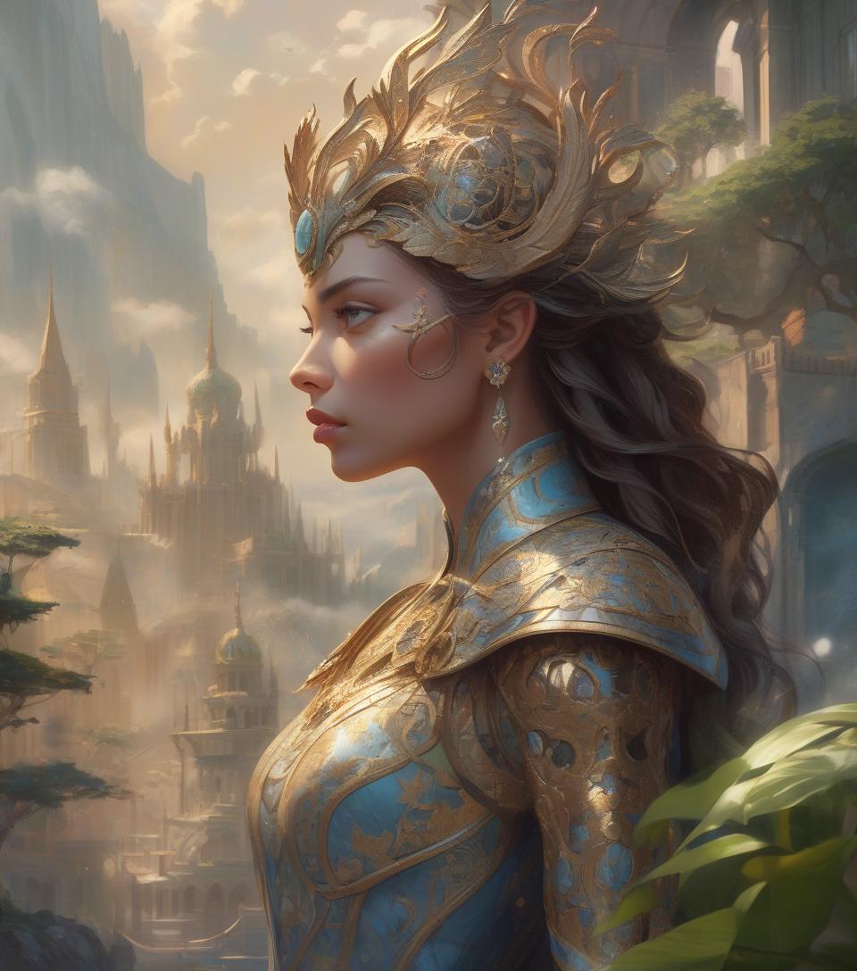  concept art like a painting art in the style by greg land, detail and aesthetic composition deep breath pro style intricated enchanting art . digital artwork, illustrative, painterly, matte painting, highly detailed