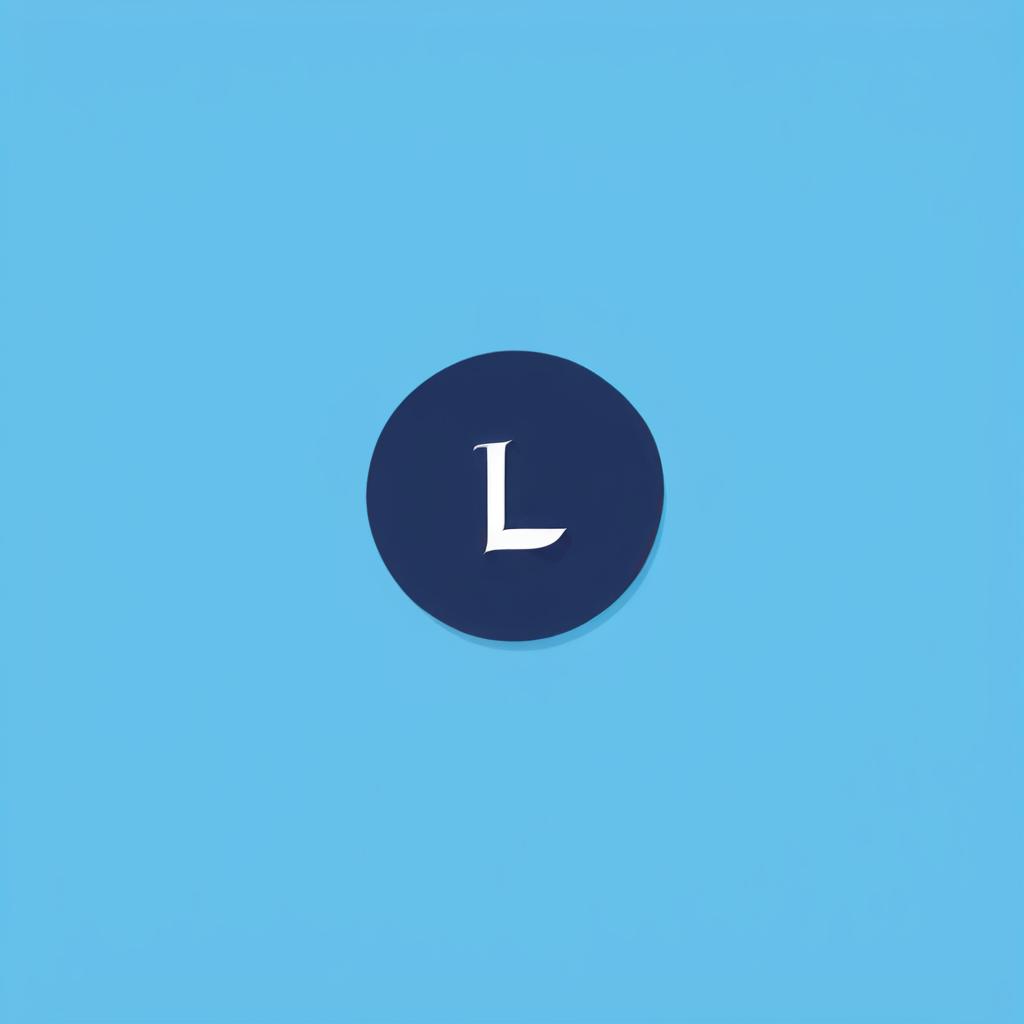  living parallel. the letters l p are great for a logo, (logo), professional, trustworthy, bold, clean lines, sans serif font, blue tones, simple shapes, reliable, structured