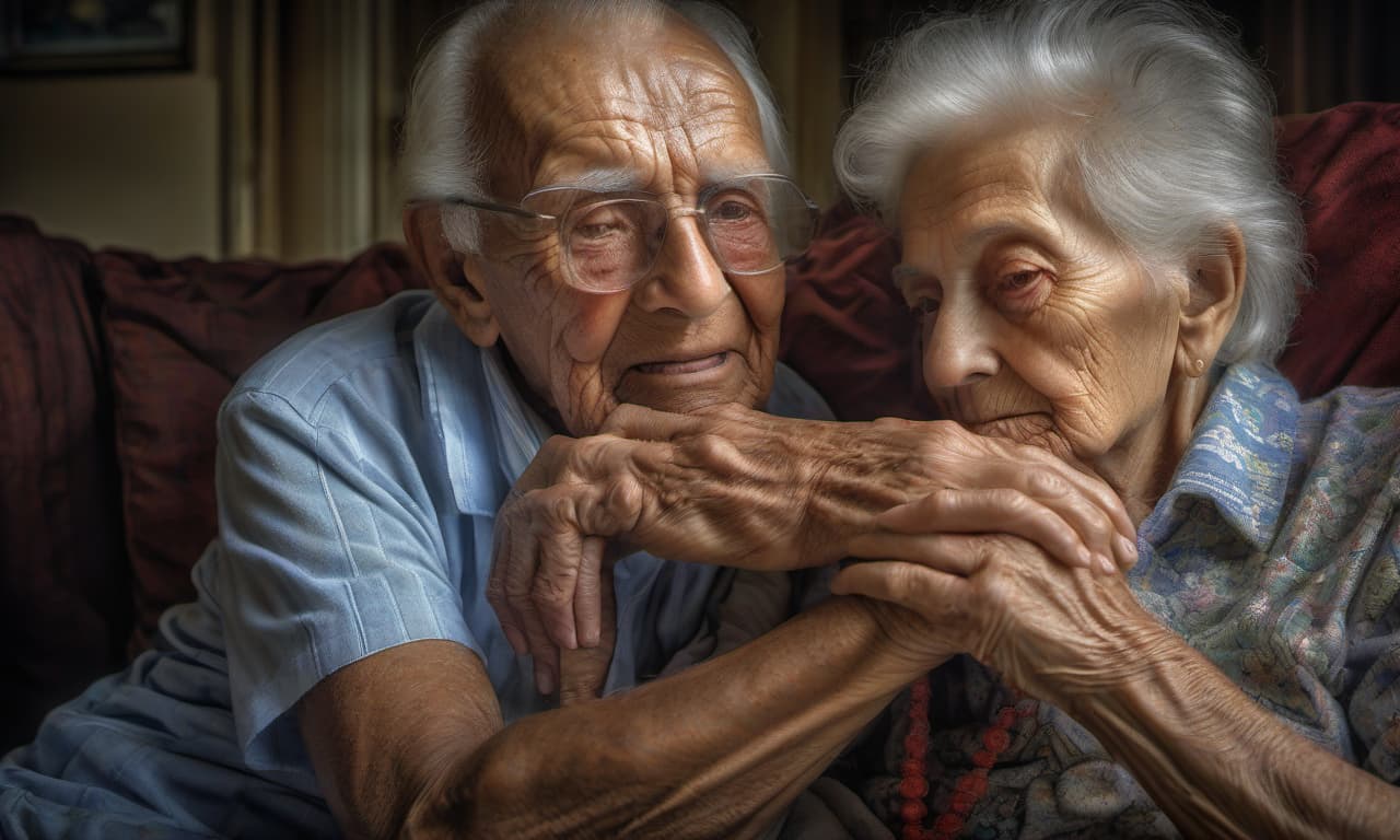  hdr photo of the love and devotion of the elderly. . high dynamic range, vivid, rich details, clear shadows and highlights, realistic, intense, enhanced contrast, highly detailed