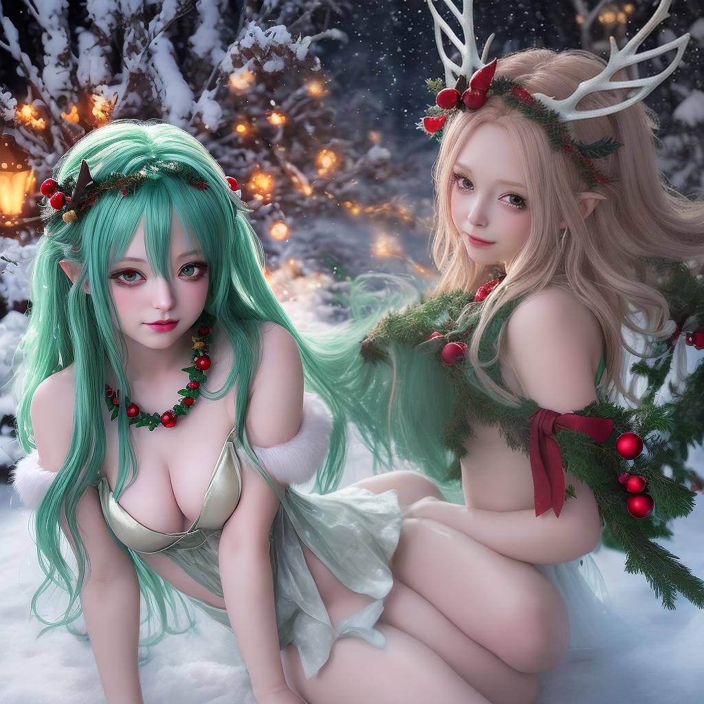  yule fairy anime style 8k