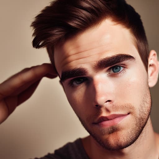 portrait+ style Nathaniel buzolic queer face