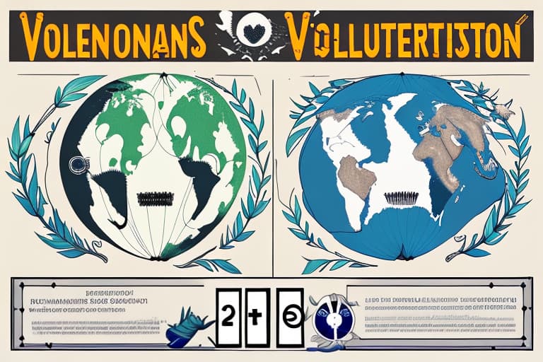  POSTER DRAWING FOR THE IMPORTANCE OF VOLUNTEERISM IN THE CURRENT PANDEMIC SITUATION.