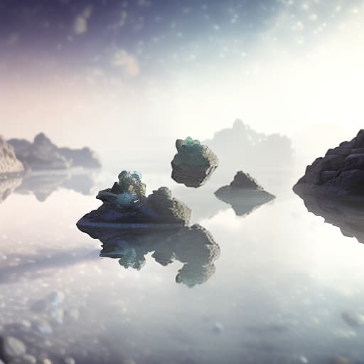  glass rocks, glass world, another planet, night, shot 35 mm, realism, octane render, 8k, trending on artstation, 35 mm camera, unreal engine, hyper detailed, photo realistic maximum detail, volumetric light, realistic matte painting, hyper photorealistic, trending on artstation, ultra detailed, realistic