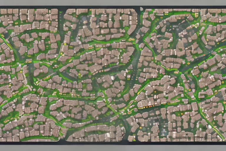 redshift style Generate a blank road play mat of Gotham City, featuring: - A detailed network of roads, highways, and alleys - Blank spaces where buildings and landmarks would be, allowing for placement of individual location images - Include iconic road features like streetlights, manhole covers, and crosswalks - Maintain a dark, gritty, and gothic atmosphere, inspired by the Batman franchise - Dimensions: A large, foldable road play mat, ideal for tabletop games and creative play Note: The focus is on the road layout and infrastructure, with blank spaces for adding individual location images, like the ones we previously discussed.