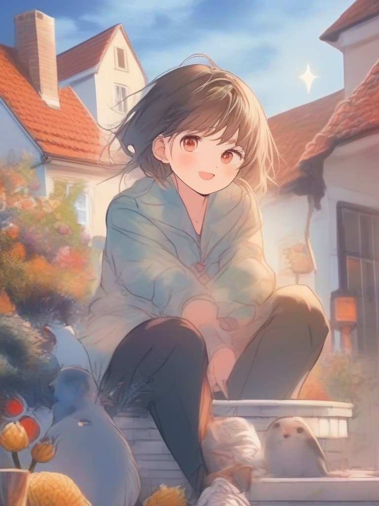  detailed,vivid colors,pastel background,(masterpiece,hyper quality 1 5),ultra detailed,highlight eyes,detailed face,looking,scenery,master piece,best quality,ultra detailed,high resolution,8k,cute dollike girls,a sea of clouds illuminated by moonlight,magical animals,charming girl,pastel colored apartment,smile,110 tiered ruffle,trademark pose,posing for a good look,clear pointing,clear fingers