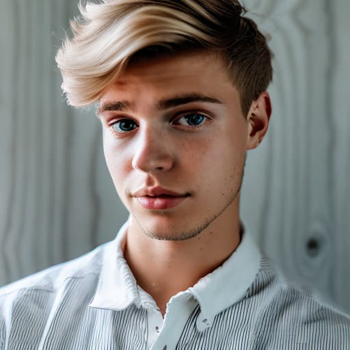 portrait+ style Russian LGBT queer twink blonde hunk dude face