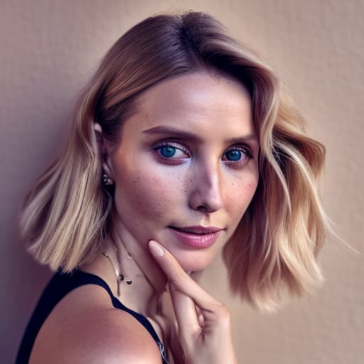 portrait+ style Annabelle Wallis queer face