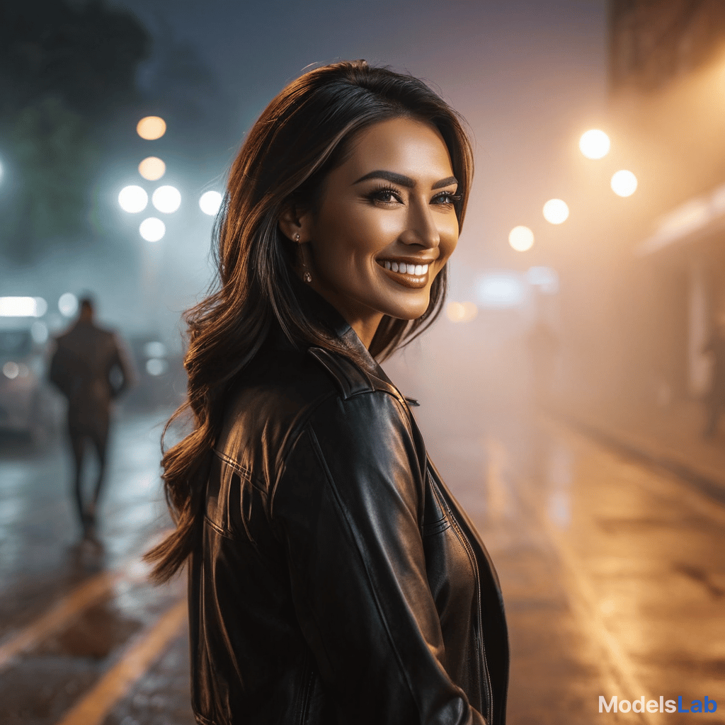  turn around, face straight, and smile. hyperrealistic, full body, detailed clothing, highly detailed, cinematic lighting, stunningly beautiful, intricate, sharp focus, f/1. 8, 85mm, (centered image composition), (professionally color graded), ((bright soft diffused light)), volumetric fog, trending on instagram, trending on tumblr, HDR 4K, 8K