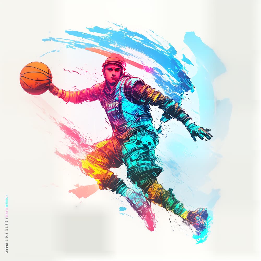 nvinkpunk nvinkpunk snthwve style nvinkpunk, bring me similar type of photo of basketball logo , high quality, highly detailed, intricate, sharp focus, (centered image composition), digital painting, concept art, smooth, illustration, 4K, 8K