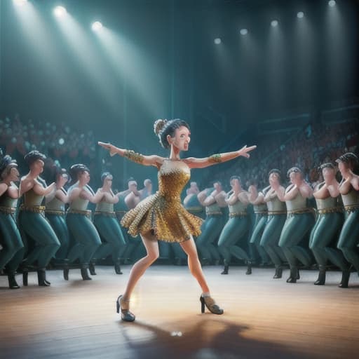  Music concert with audience dancing hyperrealistic, full body, detailed clothing, highly detailed, cinematic lighting, stunningly beautiful, intricate, sharp focus, f/1. 8, 85mm, (centered image composition), (professionally color graded), ((bright soft diffused light)), volumetric fog, trending on instagram, trending on tumblr, HDR 4K, 8K