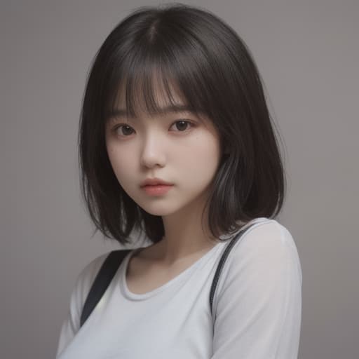  girl, best quality, solo, headshot, simple background