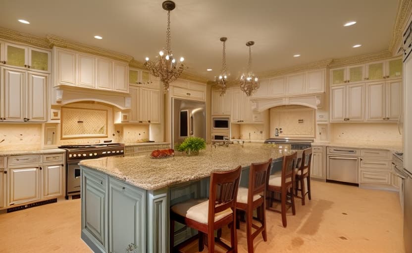  ((a beautiful kitchen)), award winning, professional, highly detailed, masterpiece