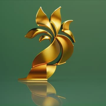  bring me similar but more exotica beautiful elegant gorgeous golden logo , hyperrealistic, high quality, highly detailed, cinematic lighting, intricate, sharp focus, f/1. 8, 85mm, (centered image composition), (professionally color graded), ((bright soft diffused light)), volumetric fog, trending on instagram, HDR 4K, 8K