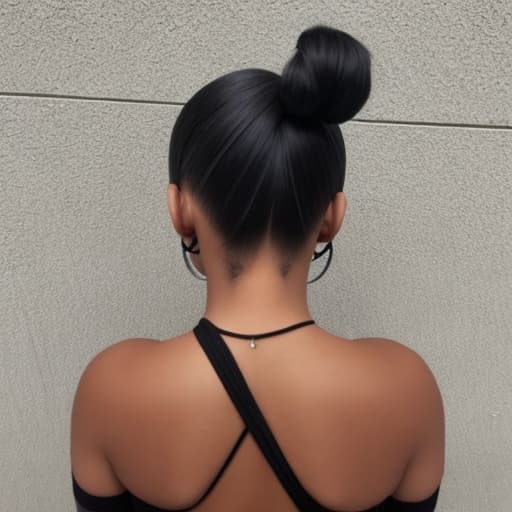  Nigger with black a ponytail 