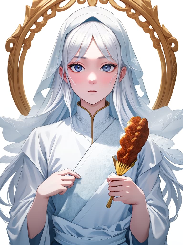  expressionless, skin white, food clothes, men, masterpiece, best quality,8k,ultra detailed,high resolution,an extremely delicate and beautiful,hyper detail