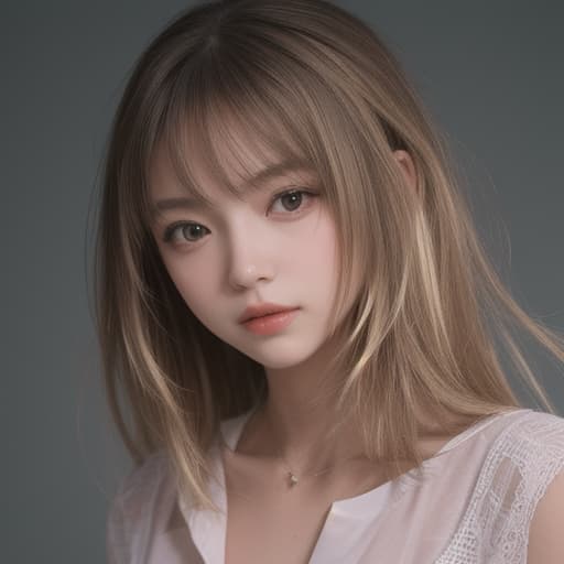  girl, best quality, solo, headshot, simple background