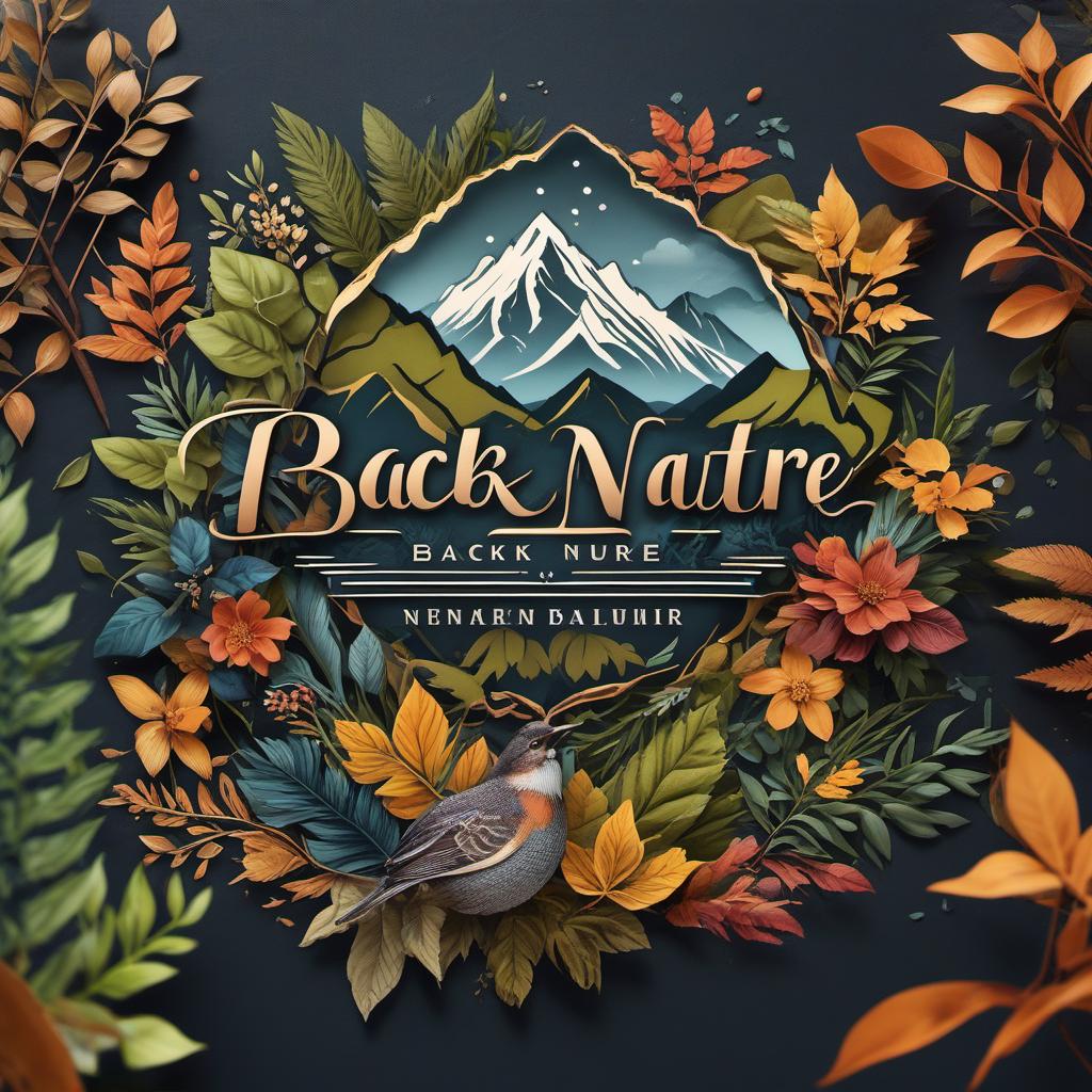  create business logo for “back to nature”, profile image style