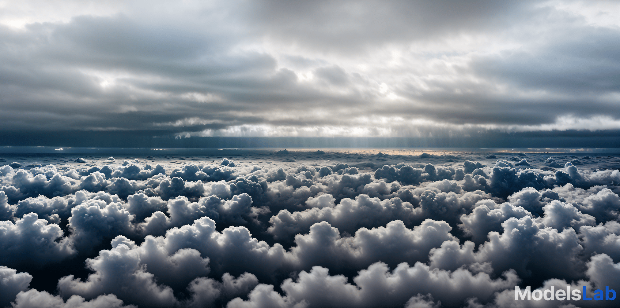  in the middle of the ocean, sky fully covered of dense dramatic clouds, volumetric dense fog, doom eternal sky, (panorama image), (hdri image), blueish gray sky with cinematic orange highlights hyperrealistic, full body, detailed clothing, highly detailed, cinematic lighting, stunningly beautiful, intricate, sharp focus, f/1. 8, 85mm, (centered image composition), (professionally color graded), ((bright soft diffused light)), volumetric fog, trending on instagram, trending on tumblr, HDR 4K, 8K