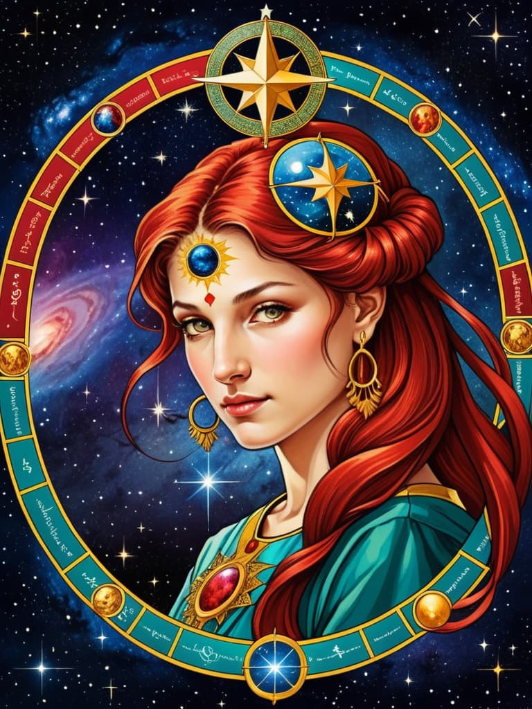  Cosmic portrait of the astrological sign of Pices