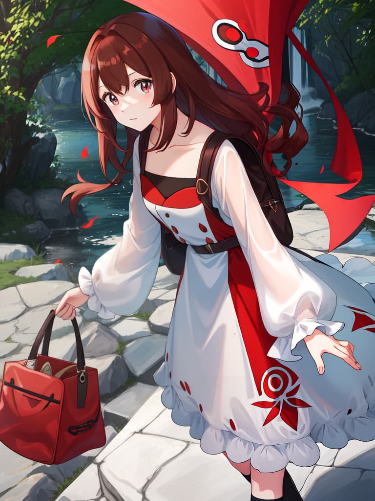  girls, red brown hair, shortcuts, in chans, girls who can talk to pokemon, cute, named minamo, masterpiece, best quality,8k,ultra detailed,high resolution,an extremely delicate and beautiful,hyper detail