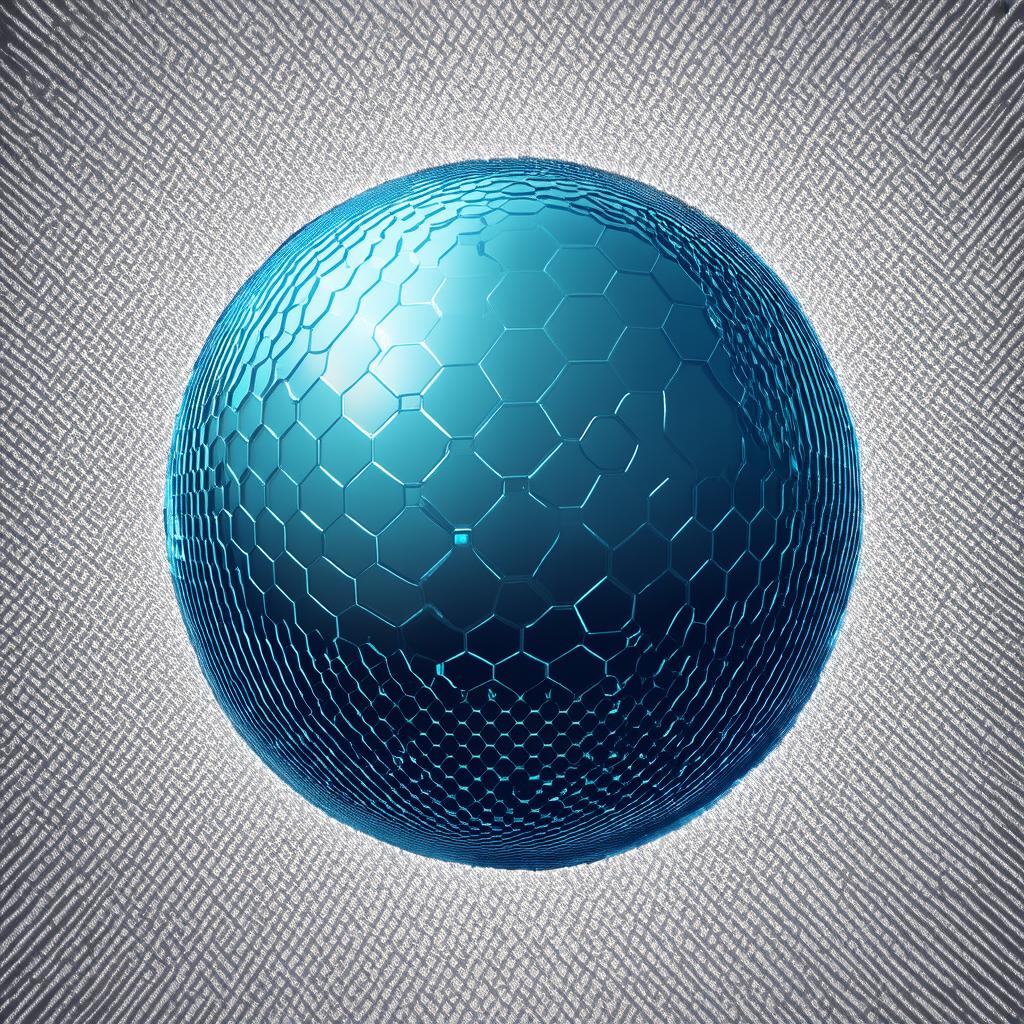  flat illustration, flaticon, (illustration:1.15), spherical protection shield. 3d shiny hexagonal round honeycomb wireframe. technology background, [cory loftis, strobist, pascal campion :: 0.2]