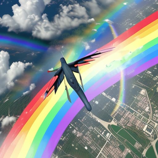  Get flying over a rainbow