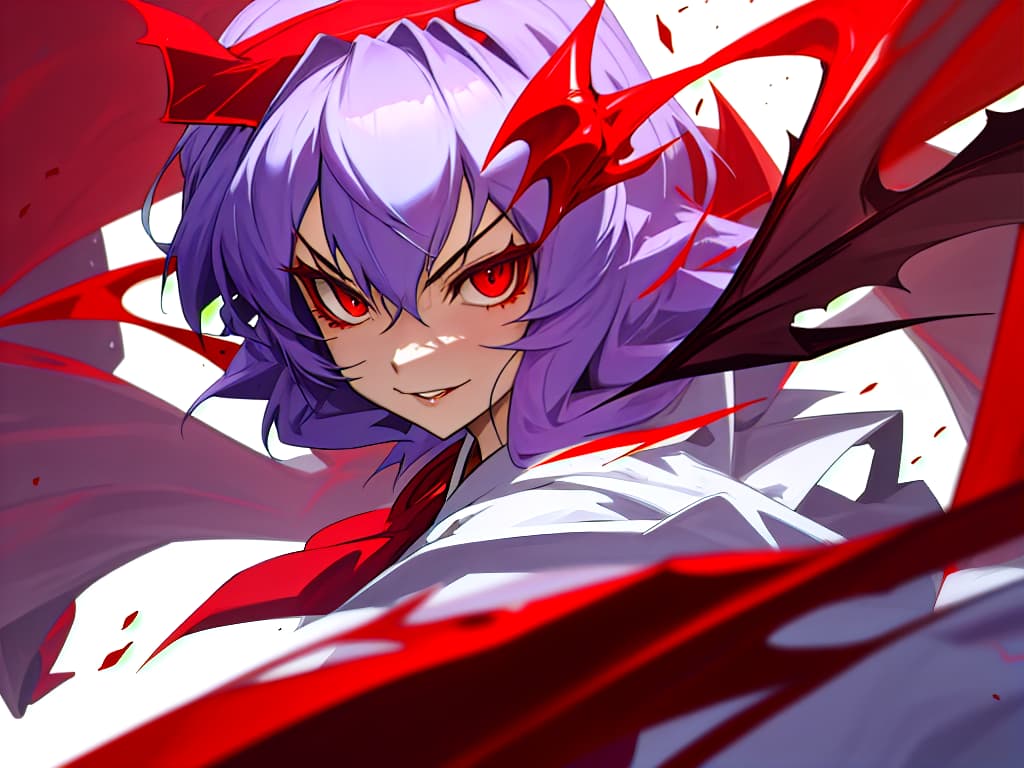  remilia scarlet, face