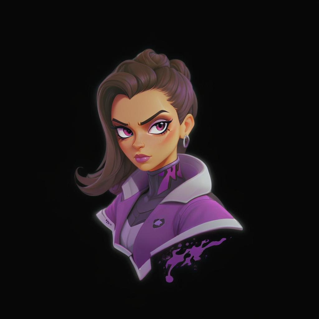  sombra, sticker, film photography style