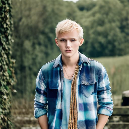 portrait+ style Czech Republic LGBT queer twink blonde hunk dude face