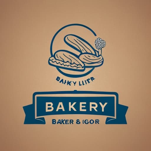  A bakery name she bakes logo