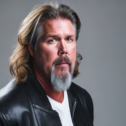 portrait+ style Kevin Nash queer face