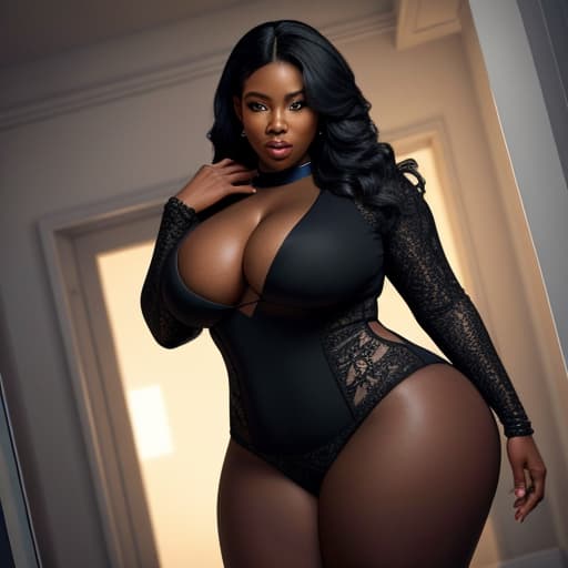   , chubby, pretty black woman opening her to show her , and her hole hyperrealistic, full body, detailed clothing, highly detailed, cinematic lighting, stunningly beautiful, intricate, sharp focus, f/1. 8, 85mm, (centered image composition), (professionally color graded), ((bright soft diffused light)), volumetric fog, trending on instagram, trending on tumblr, HDR 4K, 8K