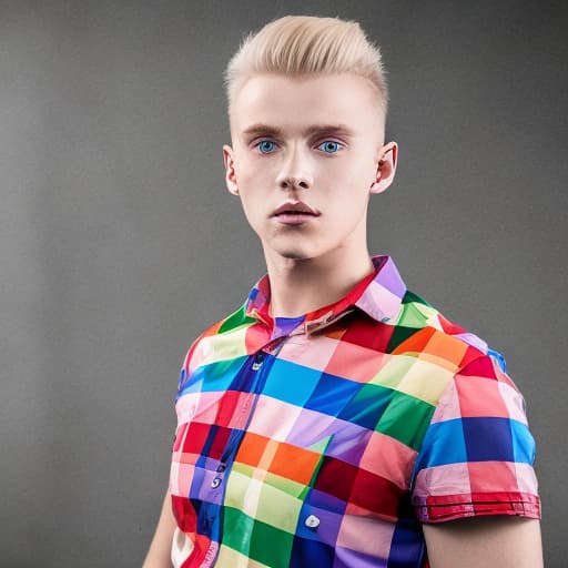 portrait+ style Czech Republic LGBT queer twink blonde hunk dude face