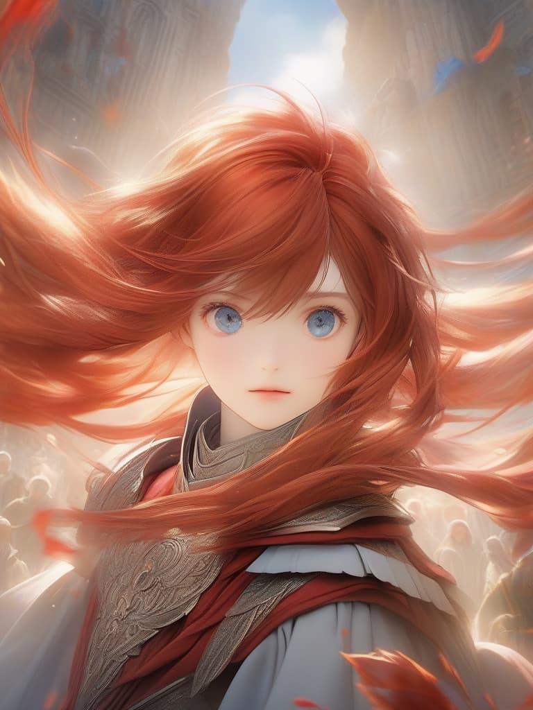  red hair, man, masterpiece, best quality,8k,ultra detailed,high resolution,an extremely delicate and beautiful,hyper detail