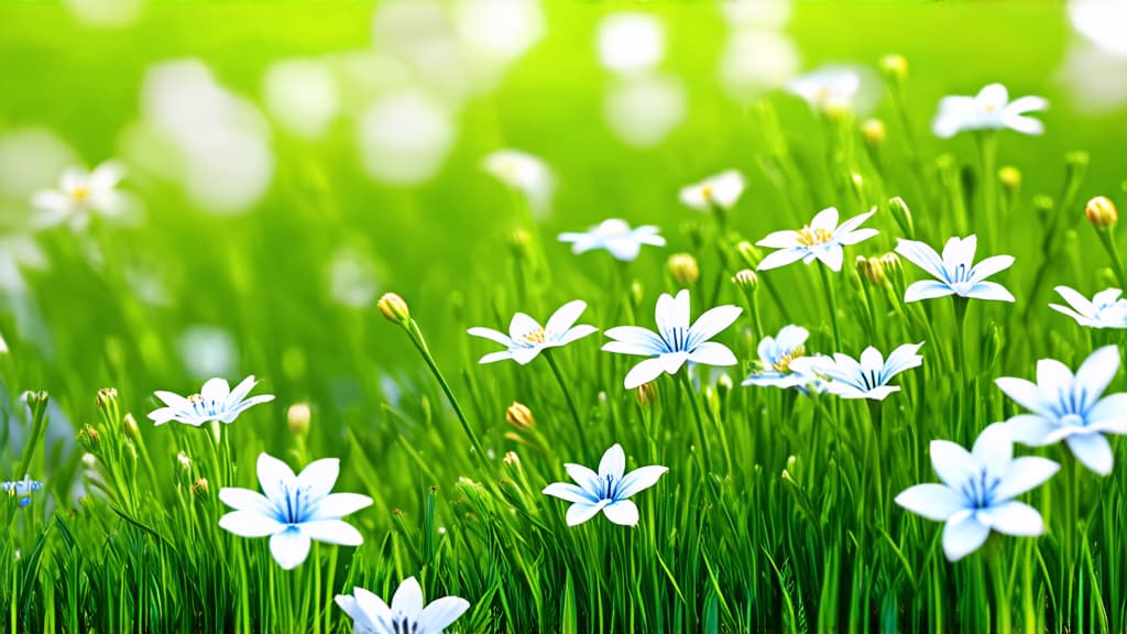  beautiful light background for a greeting card with delicate spring flowers ar 16:9 {prompt}, maximum details