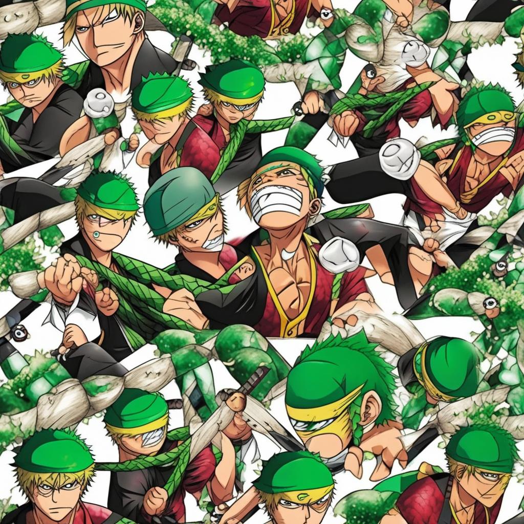  masterpiece, best quality, hd wallpaper of zoro from onepiece. anime style