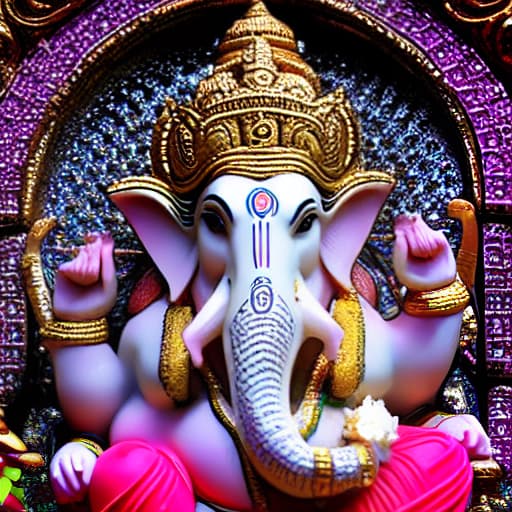  (Lord Ganesh appeared on mobile wallpaper ), <lora:3DMM_V12:1>, 3D, highly detailed, 4k, high quality hyperrealistic, full body, detailed clothing, highly detailed, cinematic lighting, stunningly beautiful, intricate, sharp focus, f/1. 8, 85mm, (centered image composition), (professionally color graded), ((bright soft diffused light)), volumetric fog, trending on instagram, trending on tumblr, HDR 4K, 8K