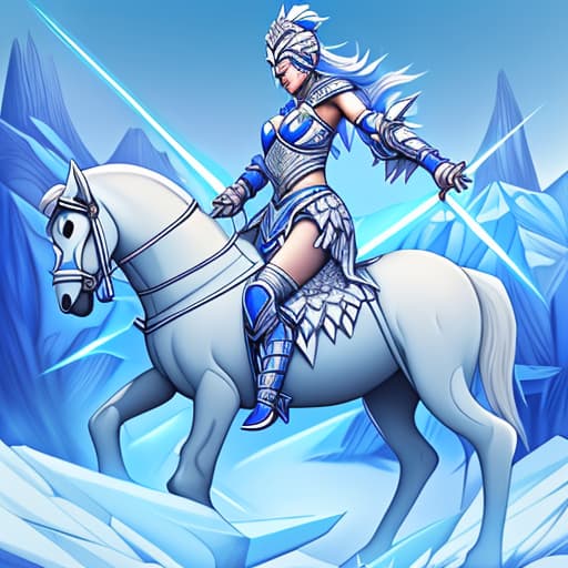  ICE LADY WARRIOR RIDING TANK