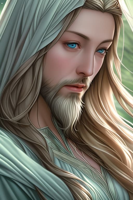  Galadriel with a beard