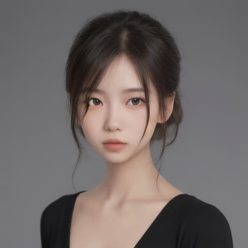  girl, best quality, solo, headshot, simple background