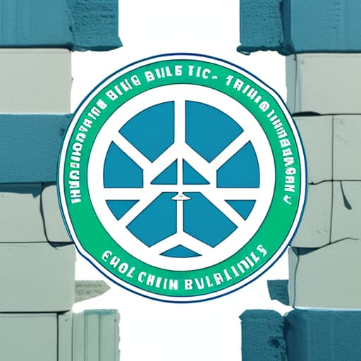  Create a logo for a construction firm named Triple Rock Builders. Focusing an image of Triple Rock incorporating into a builder idea. Under that is the name of the firm, Triple Rock Builders, emphasizing the Triple Rock. Color may be blue, green and white.