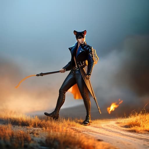  Tom and Jerry funny chase hyperrealistic, full body, detailed clothing, highly detailed, cinematic lighting, stunningly beautiful, intricate, sharp focus, f/1. 8, 85mm, (centered image composition), (professionally color graded), ((bright soft diffused light)), volumetric fog, trending on instagram, trending on tumblr, HDR 4K, 8K