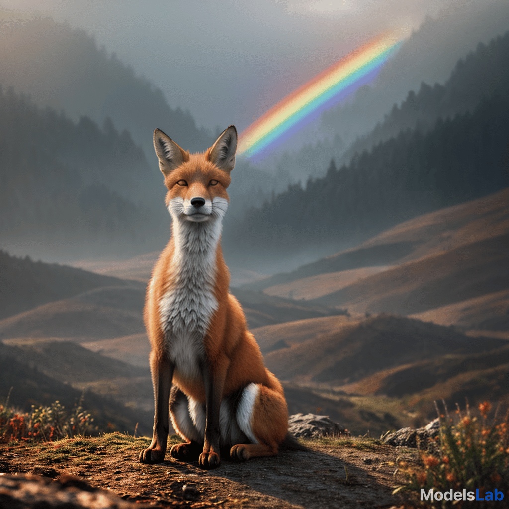  fox drinking coffee, rainbow background  hyperrealistic, full body, detailed clothing, highly detailed, cinematic lighting, stunningly beautiful, intricate, sharp focus, f/1. 8, 85mm, (centered image composition), (professionally color graded), ((bright soft diffused light)), volumetric fog, trending on instagram, trending on tumblr, HDR 4K, 8K