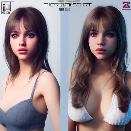 redshift style Mila Azul, full body, hyper realistic and detailed face, perfect body, perfect eyes and lips