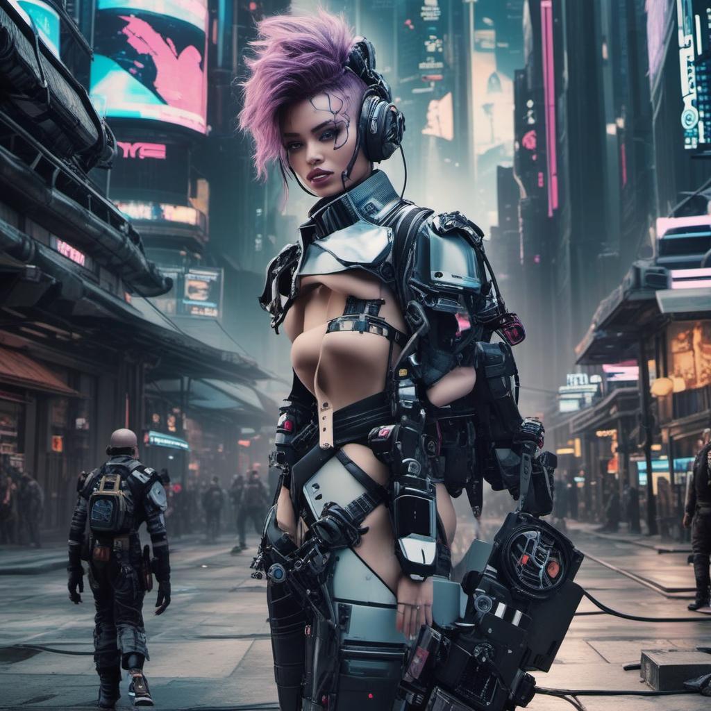  , cyberpunk style