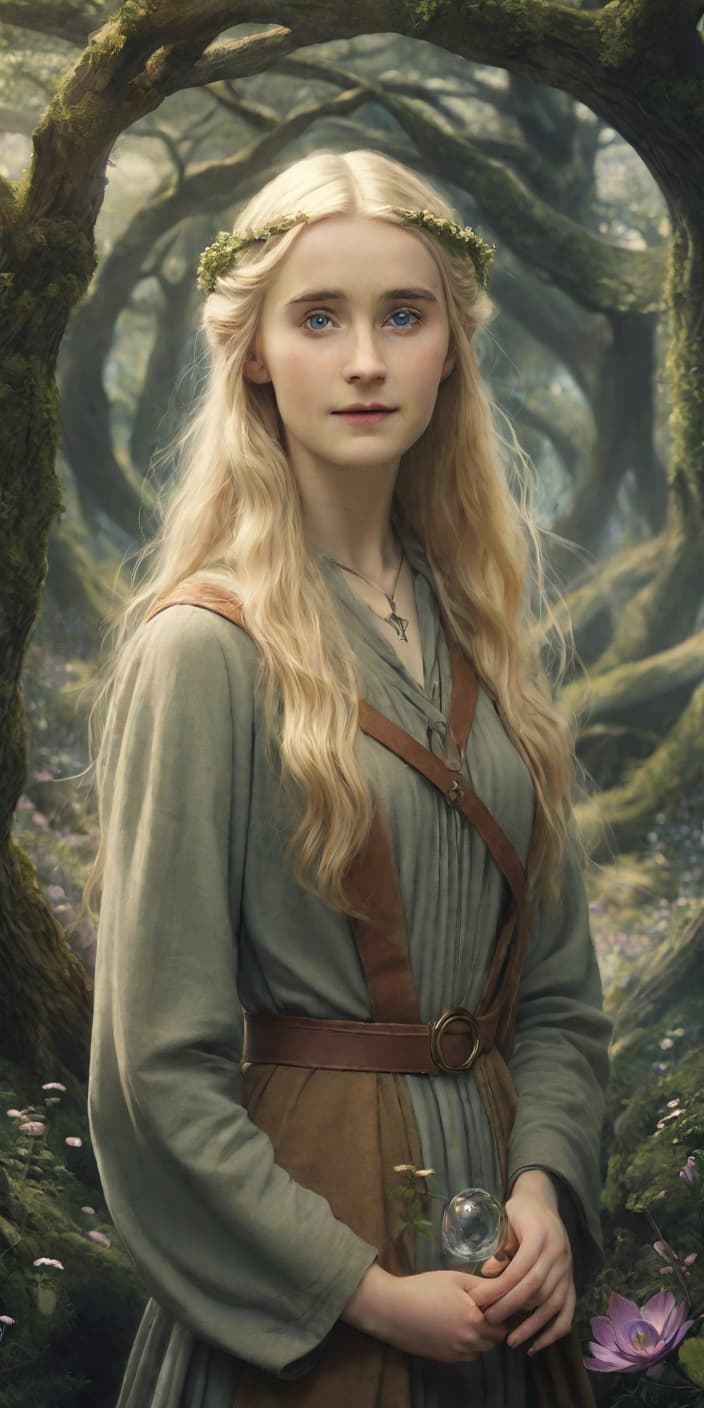  girl tolkien's universe